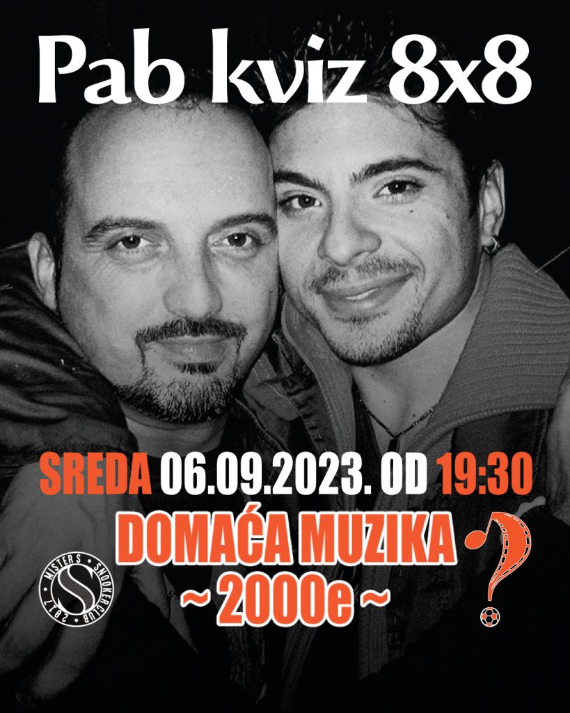 Snuker klub Mister S – DOMAĆA MUZIKA 2000e