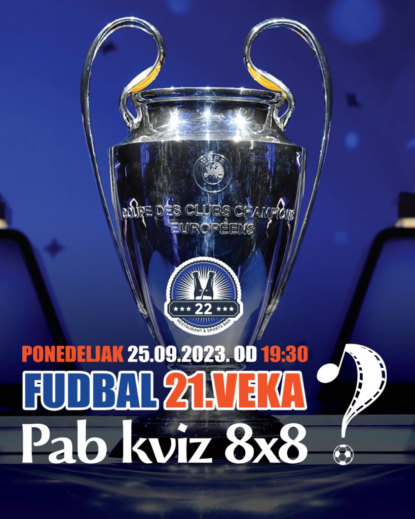 Sport bar 22 – FUDBAL 21. VEKA